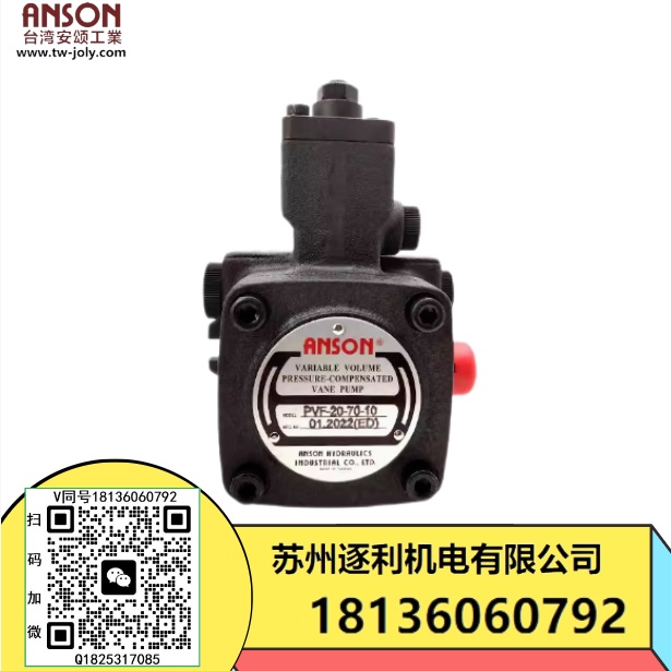 臺(tái)灣ANSON安頌 PVF-12-70-10 PVF-15/20/30/40-35-55-10S 11S油泵